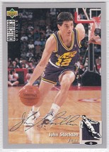 G) 1994-95 Upper Deck Collector&#39;s Choice Silver Basketball #212 John Stockton - £1.57 GBP