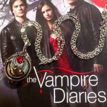 The Vampire Diaries Elena Vervain Locket Pendant Necklace - £7.98 GBP
