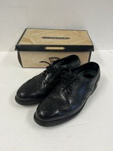 Florsheim Dress Shoes Mens 11 1/2 Leather Wingtips W Original Box Oxford 11.5 - £7.85 GBP