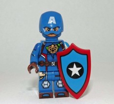 Captain America Hydra Building Minifigure Bricks US - £5.32 GBP