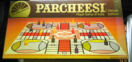 Deluxe Parcheesi-Selchow and Righter Vintage Board Game-Complete - £14.38 GBP