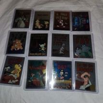 1995 Animaniacs Foil Stickers lot of 11 from Topps plus HTF cell, pinky & brain - $23.56