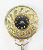 Vintage NAMO Pendant Watch With Chain - Runs Well - £39.56 GBP