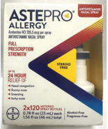 Astepro Allergy Antihistamine Nasal Spray 2x120 Sprays Exp 09/25 - $558.87 MXN