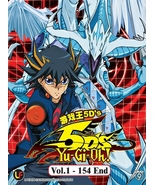Yu-Gi-Oh! 5D&#39;S Vol.1-154 END Complete Anime DVD [English Sub] [Free Gift] - $67.00 CAD