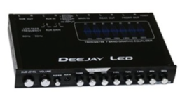 Deejay LED - TBHEQS756 - Seven Band Slim Equalizer w/Sub Level Fader - $109.95