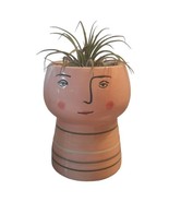 Opalhouse Stoneware Ceramic Face Planter Pot Succulent Air Plant NOT Inc... - £13.20 GBP