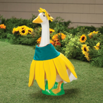 Sunflower Outfit Costume for 23&quot;H Goose Gone Viral Porch Outdoor Garden Decor - £27.59 GBP