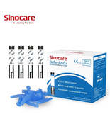 blood test sugar strips Sinocare 25 50 100 200 Separated Blood Glucose T... - $10,780.00+