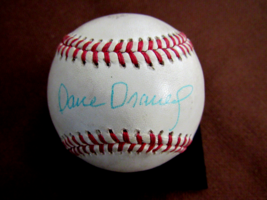 Dave Dravecky ALL-STAR Giants Padres Early Signed Auto Onl Gu&#39;ed Baseball Jsa - £70.08 GBP