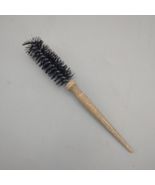 Vintage Goody Full Round Brush, Faux Wood Handle, Black Bristles, 1&quot; Barrel - €8,49 EUR