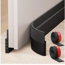 2 Pack Adjustable Under Door Draft Stopper - Energy-Saving Soundproof So... - $22.72