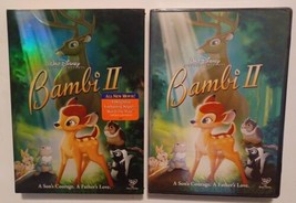 Walt Disney Bambi II 2 [DVD 2006] + Slip Cover childrens kids animated movie NEW - £8.56 GBP