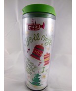 Starbucks Coffee Christmas Tumbler Bell Ringers &amp; Holiday Carolers  With... - £7.03 GBP