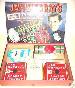 Primary image for Vintage 1961 JAN MURRAYS TV WORD GAME Lowell Toy NBC