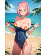 Naruto - Sakura Haruno (Swimsuit) - 4 x 6 Inches Art Print Photograph - €5,12 EUR