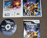 Transformers Prime: The Game - Nintendo Wii  Complete With Manual Tested... - £13.99 GBP