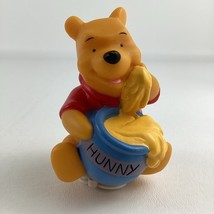 Disney Winnie The Pooh Hunny Pot Light Up Bear Vinyl Figure Nightlight Toy - $27.67