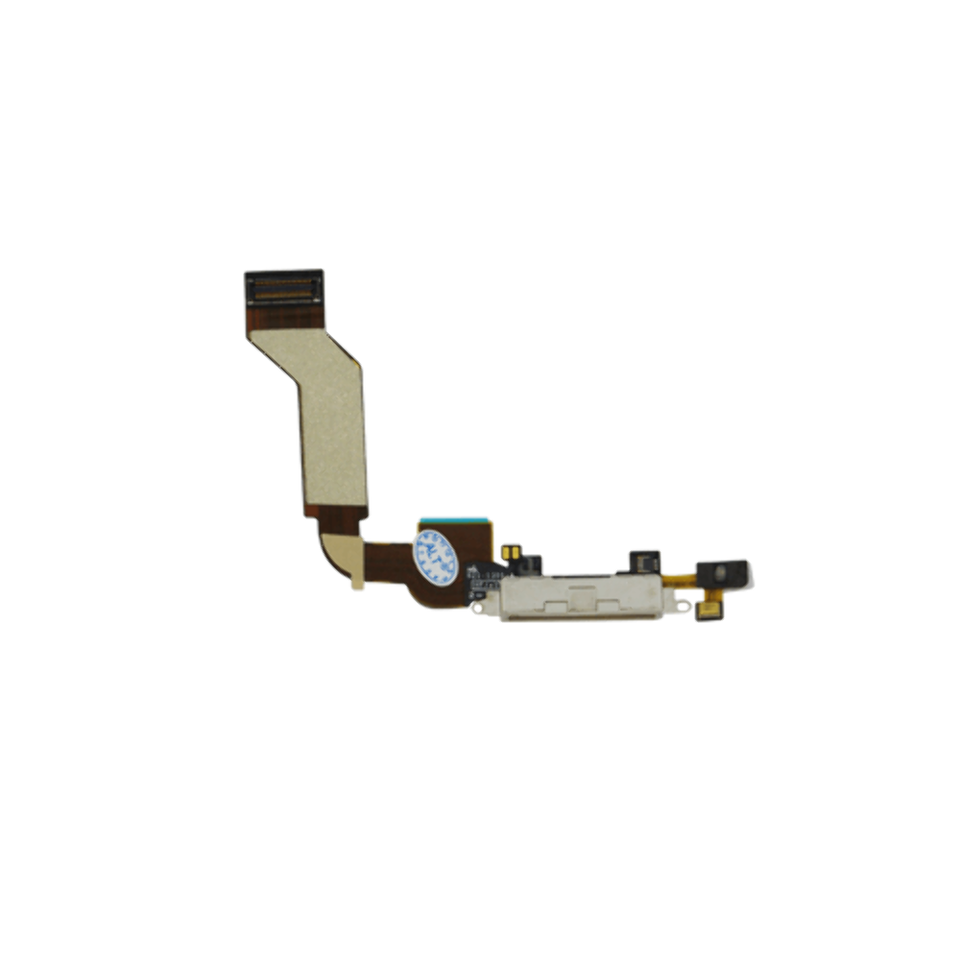 for iPhone 4S Charging Port Flex Cable Replacement Part WHITE - $5.86