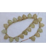 Natural 20 piece faceted Aquamarine pentagonal briolette gemstone Beads,... - £55.05 GBP