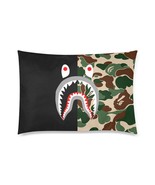 Shark Camo Pillow Case 30&quot; x 20&quot; (2 Sides) - $31.24 CAD