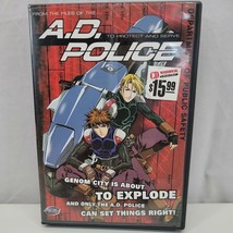 A.D. Police: To Protect and Serve (DVD, 2002, Region 1) 2-Disk 12 Episodes - £8.47 GBP