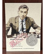 Bobby Fischer REJECTED Authenticated Ink 1964 United States Nickel Card - $7.13
