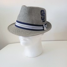 San Diego Padres Petco Park SGA Promo Adult Unisex Fedora Hat Size 7-3/8 Gray - £13.25 GBP