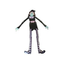 All Hallow&#39;s Eve Halloween Jointed Decoration WITCH 5 Feet Tall Diecut Cutouts - £22.66 GBP