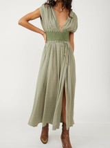 Free People devon midi dress in Green - size XS - £68.85 GBP