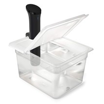 Collapsible Hinged Lid Compatible With Anova Nano Or Instant Pot And Container E - £18.15 GBP