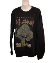 Def Leppard Pyromania 1983 United States Tour Crewneck Sweatshirt Size L VTG NOS - £28.67 GBP