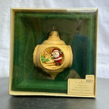 Hallmark Santa&#39;s On His Way Christmas Ornament from 1983 - £9.49 GBP