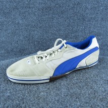 PUMA  Men Sneaker Shoes Gray Suede Lace Up Size 10.5 Medium - $27.72