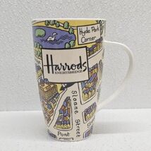 Harrods Knightsbridge City Map Bone China Mug Cup Made in England  - $39.50
