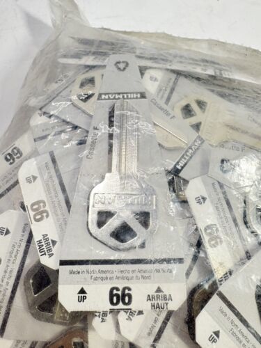 Lot De 120 Clés Vierges Hillman 87366, Type Cassette F, #66, Pour Serrurerie, Neuves