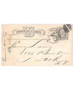 UX5 Phila PA 1876 Fancy Cork Cancel Turner Andrew Pocket Books Henry Lan... - £7.78 GBP