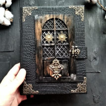 Gothic junk journal handmade Witch grimoire Witchy junk book for sale co... - $80.00