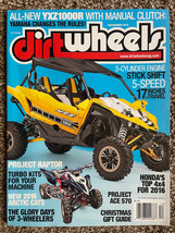 DIRT WHEELS ATV UTV Magazine Quad December 2015 Raptor Arctic Cat Honda ... - $4.94