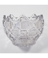 Westmoreland Glass Old Quilt Pattern Clear Candy Nut Dish Bowl - $15.27