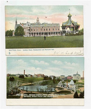 2 Dayton Ohio National Soldier&#39;s Home UDB Postcards - $17.82