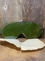 WW2 Army Tactical Eye Protection Lens that attaches to Helmet ~ H.L. Bou... - $15.00