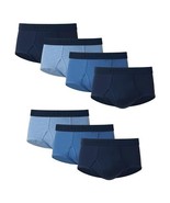 Hanes Men&#39;s Briefs 7 Pack, Assorted Blue, Medium - £17.88 GBP