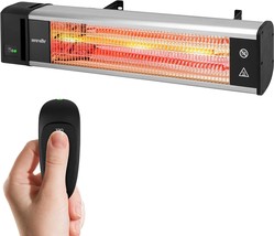 Infrared Outdoor Electric Space Heater - 1500W Fast Heating, Serenelife ... - $118.99