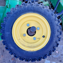 John Deere 828D Snowblower Wheel &amp; Tire Rim AM122181 M112202 AM122182 M1... - $274.39