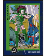 Martin Mart Nodell SIGNED 1993 DC Art Card Cosmic Teams Green Lantern Bo... - £19.35 GBP