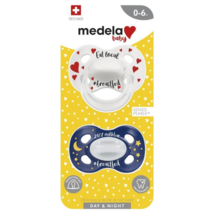 Medela Day &amp; Night Duo Soothers 0-6 Months - £60.79 GBP