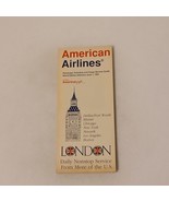 American Airlines Passenger Schedule &amp; Cargo Service Timetable June 1, 1991 - $10.95 CAD