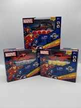 Marvel Diecast Metal Car Model Kit 4x4 Rebels Black Widow Spiderman Iron Man - £29.02 GBP