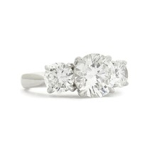 Authenticity Guarantee 
GIA Round 3-Stone Diamond Engagement Ring 14K Wh... - £33,568.95 GBP